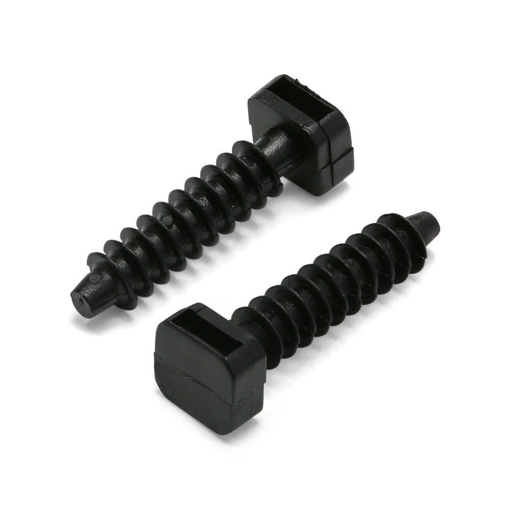 Masonry Plugs for Mounting Cable Ties - Pack of 100