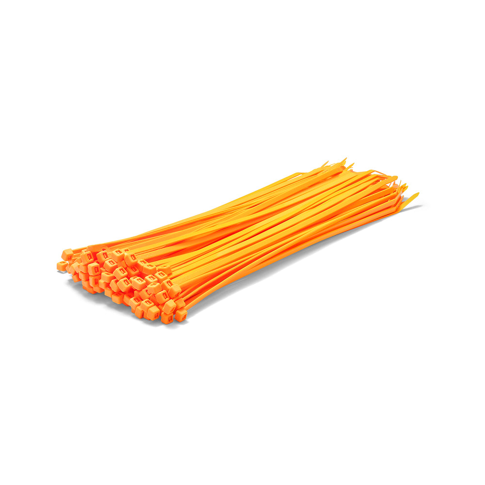 Neonorange buntband - 100 st.