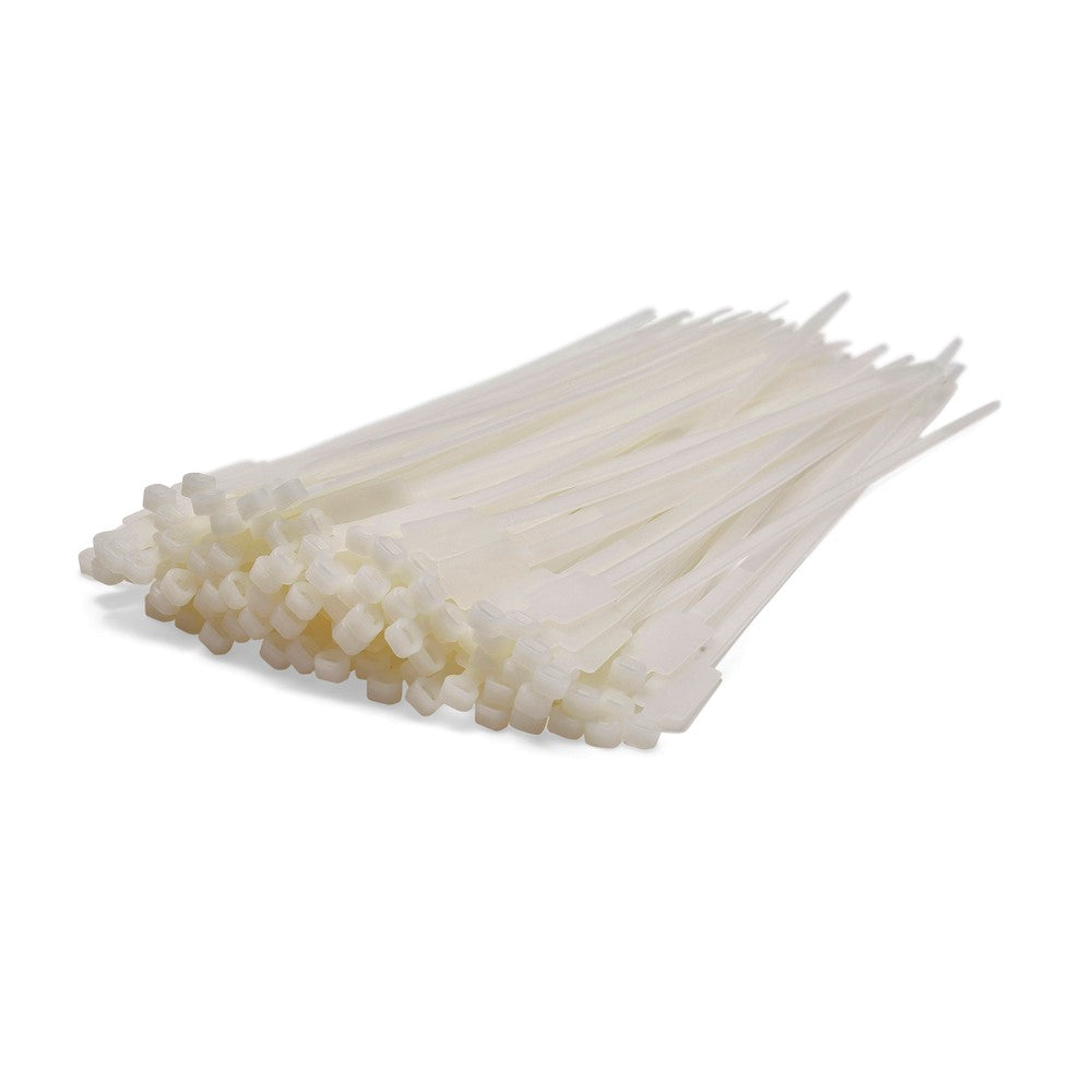 White Marker Cable Ties - 200 x 4.8 mm - Pack of 100