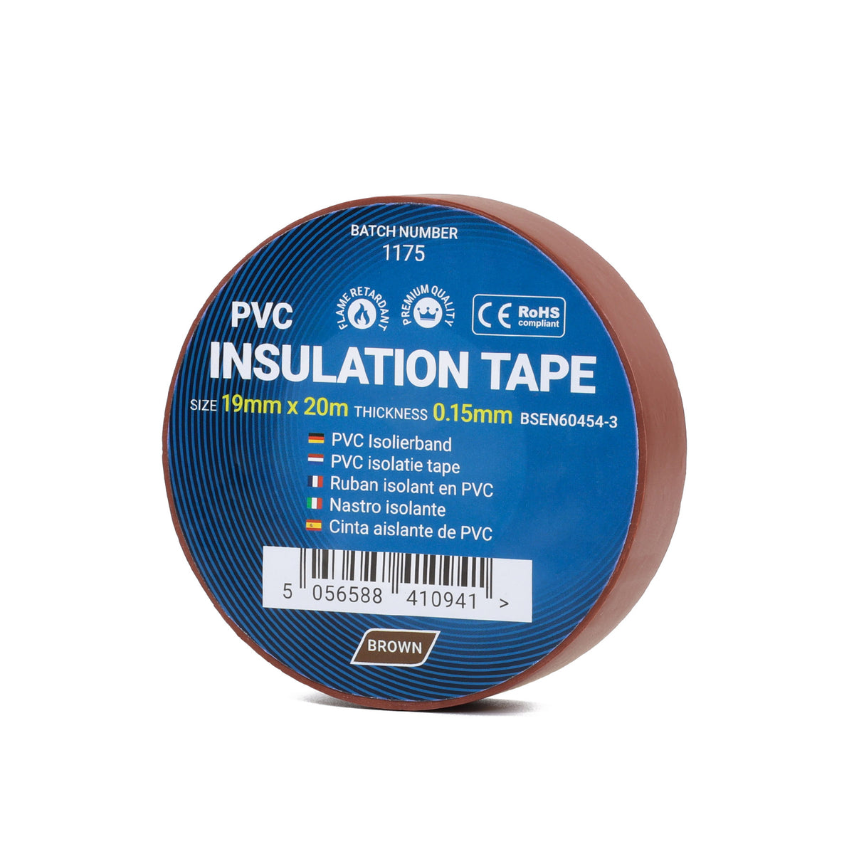 PVC Insulation Tape - Brown