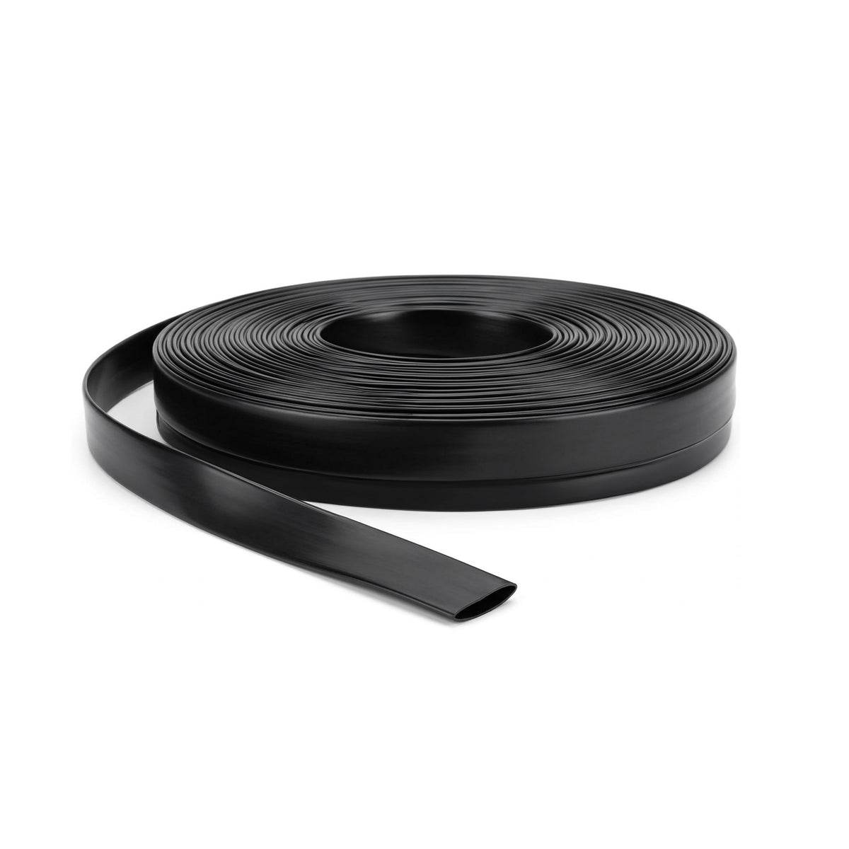 Flexibel svart PVC-slang