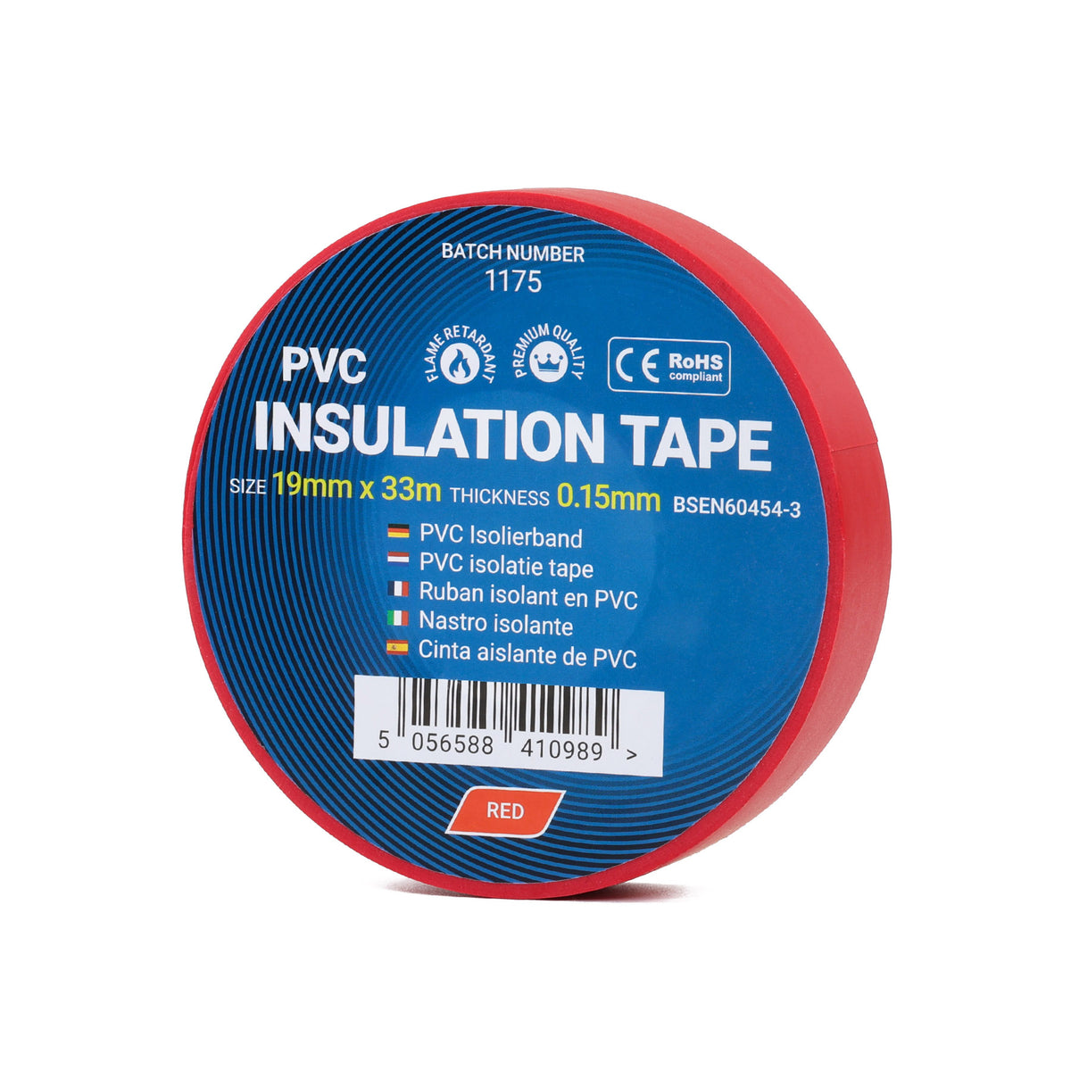 PVC Insulation Tape - Red