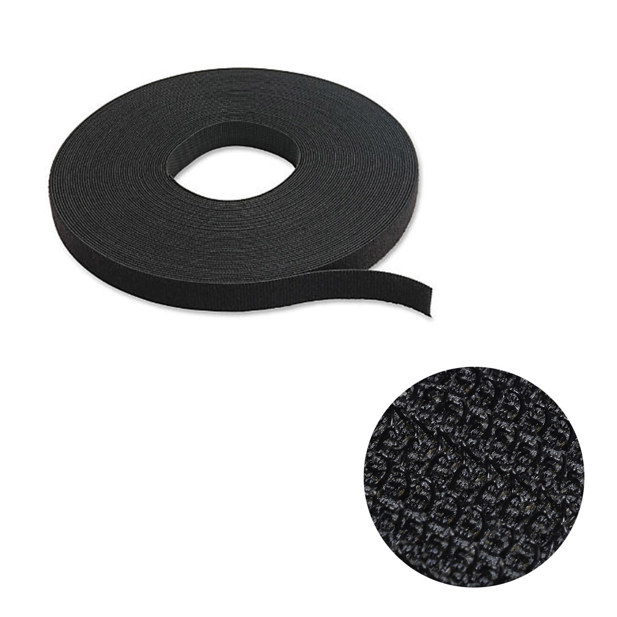 VELCRO® Self-Adhesive Hook Tape - 25 m Roll