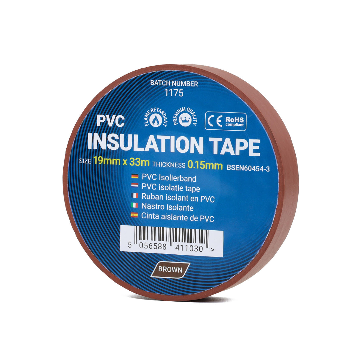 PVC Insulation Tape - Brown