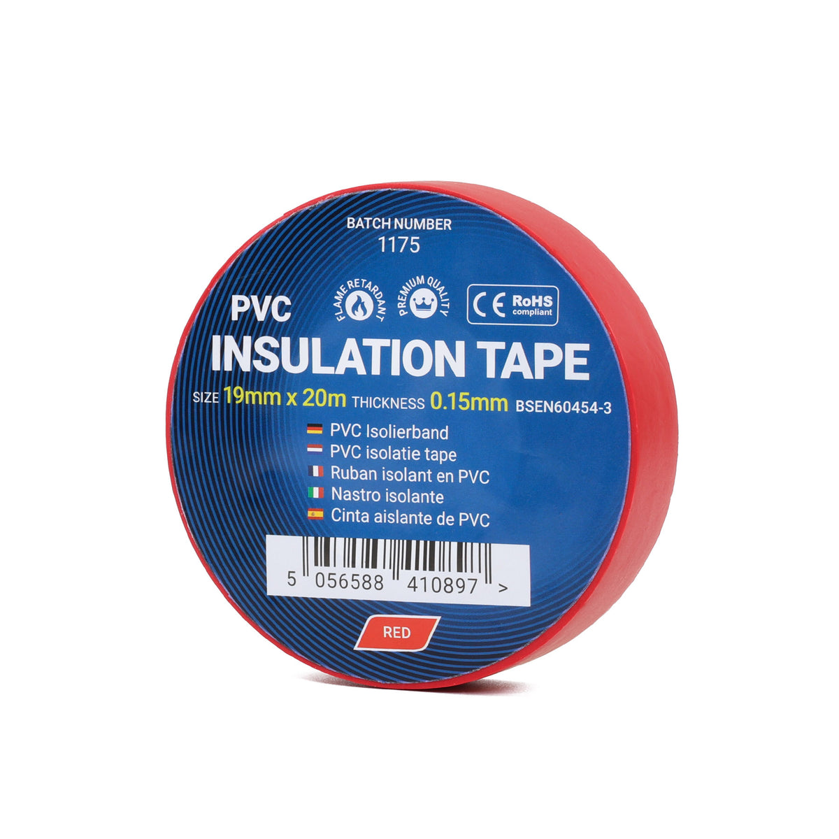 PVC Insulation Tape - Red