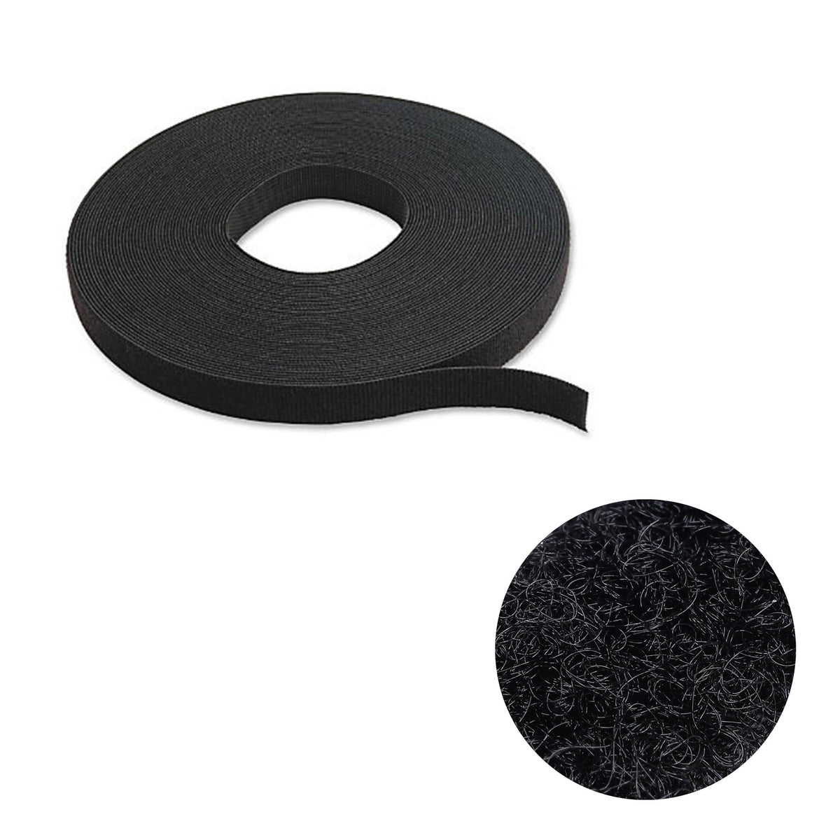 VELCRO® Self-Adhesive Loop Tape - 25 m Roll